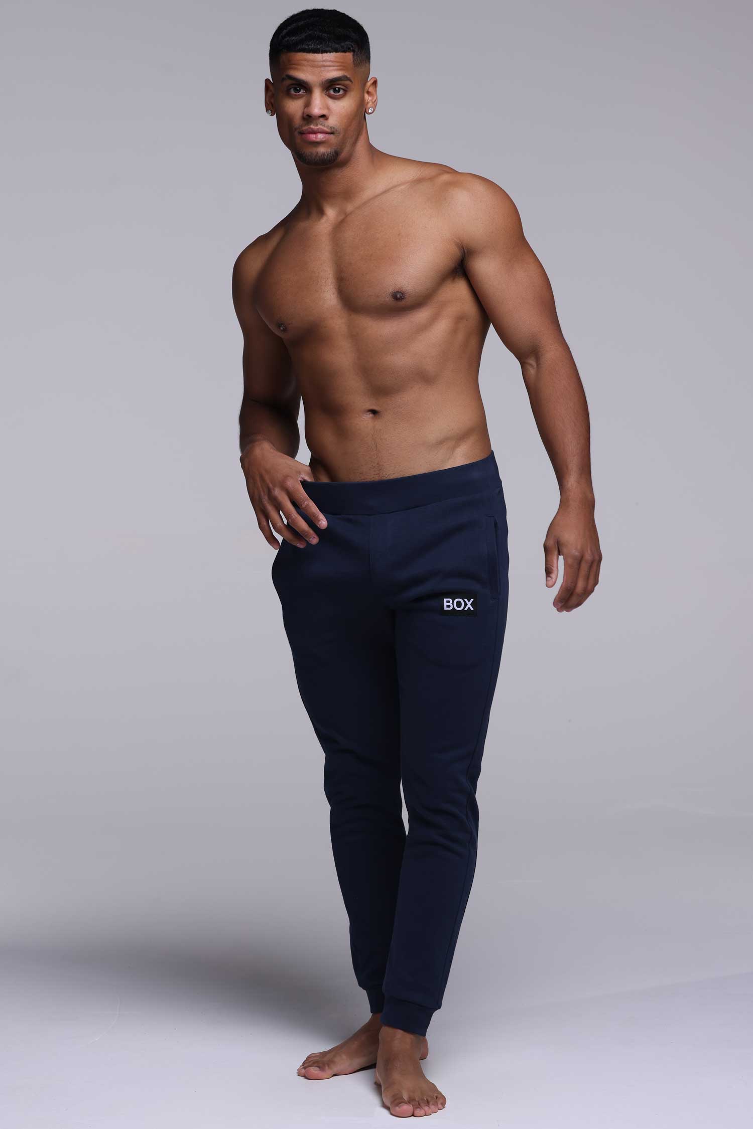Super Soft Track Pants - Navy - Image 6