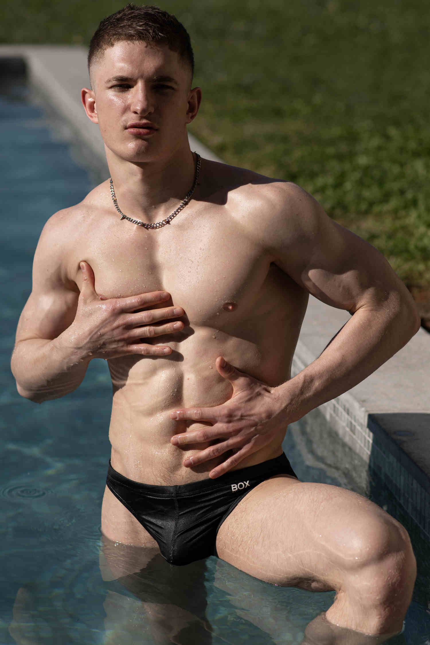 Holiday Swim Trunks - Black